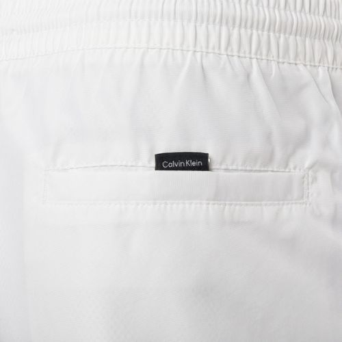 Pánské plavecké šortky Calvin Klein Medium Drawstring white