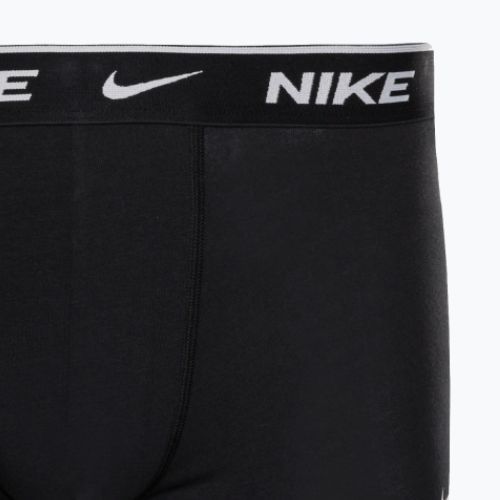 Pánské boxerky Nike Everyday Cotton Stretch Trunk 3Pk UB1 černé