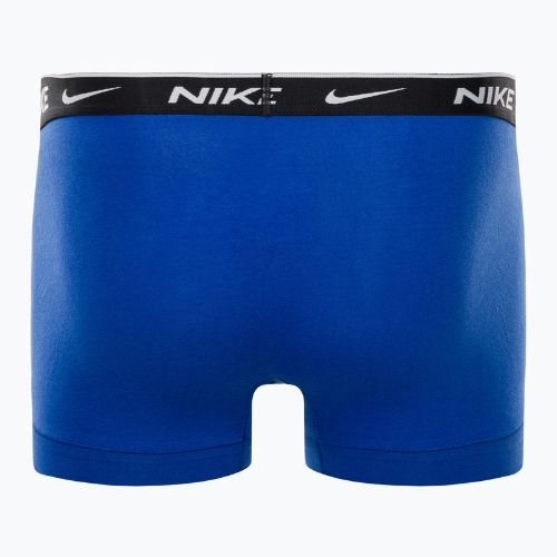Pánské boxerky Nike Everyday Cotton Stretch Trunk 2Pk IEV obsidian/game royal