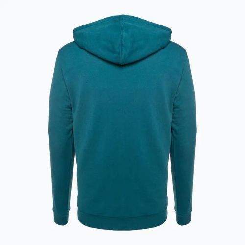Pánská trekingová mikina Fjällräven Logo Hoodie deep sea