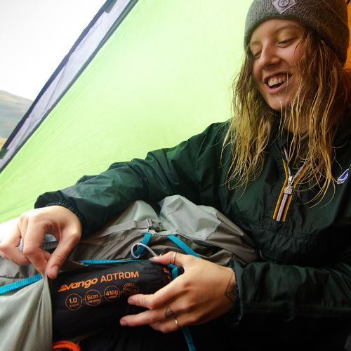 Nafukovací karimatka Vango Aotrom antracitová