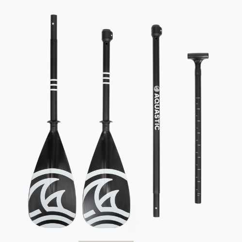 SUP/Kayak 3-dílné pádlo AQUASTIC AQS-SPD004 černé