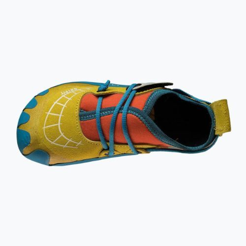 Dětská lezecká obuv La Sportiva Gripit yellow/flame