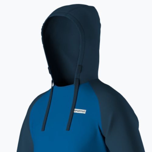 Pánská trekingová mikina La Sportiva Telendos Hoody electric blue/storm blue