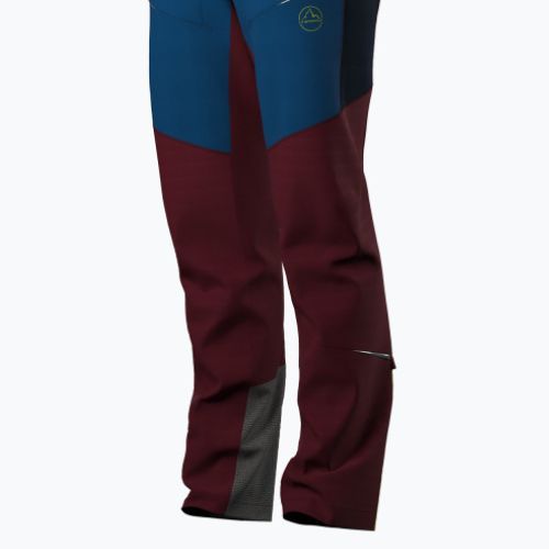 La Sportiva pánské trekové kalhoty Ikarus sangria/electric blue