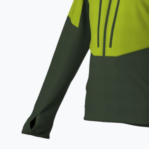 Pánská trekingová mikina La Sportiva Session Tech Hoody forest/lime punch