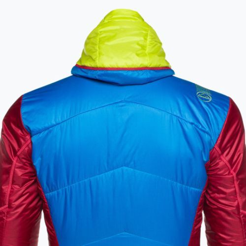 Pánská péřová bunda La Sportiva Mythic Primaloft electric blue/sangria