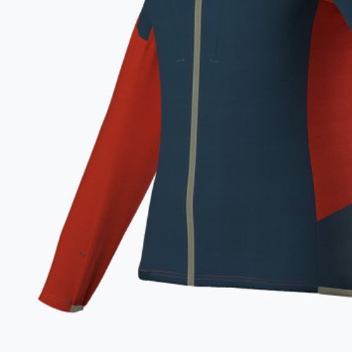 Dámská trekingová mikina La Sportiva Session Tech Hoody storm blue/cherry tomato