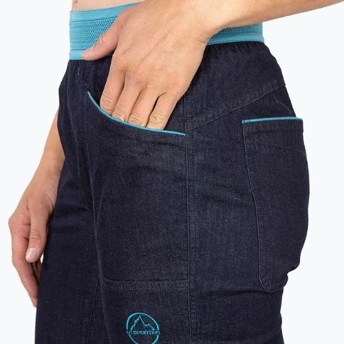 La Sportiva dámské turistické kalhoty Miracle Jeans jeans/topaz