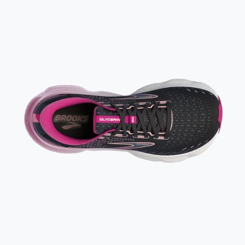 Dámská běžecká obuv Brooks Glycerin 20 black/fuchsia/linen