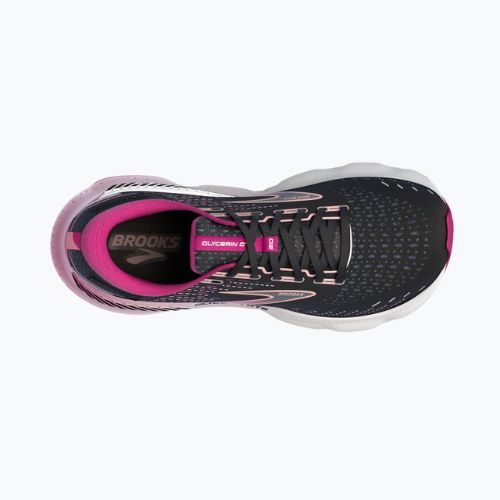 Dámské běžecké boty Brooks Glycerin GTS 20 black/fuchsia/linen