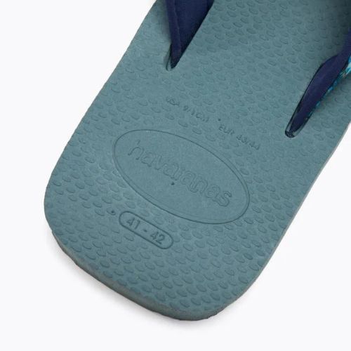 Pánské žabky Havaianas Surf Material silver/blue