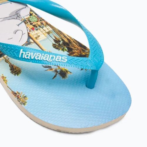 Pánské žabky Havaianas Top Street white/blue