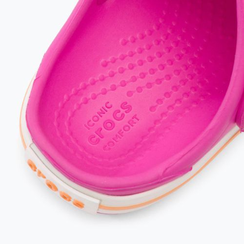 Dětské žabky Crocs Crocband Clog electric pink/cantaloupe