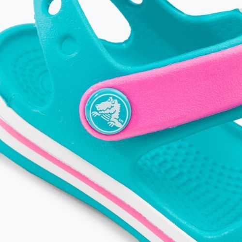 Dětské sandály Crocs Crockband digital aqua