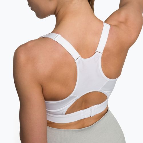 Gymshark Racer Back Training Sportovní fitness podprsenka bílá