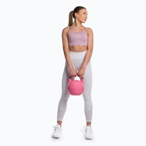 Gymshark Flex Strappy Sportovní fitness podprsenka fialová