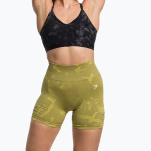 Dámské tréninkové šortky Gymshark Adapt Camo Savanna Seamless green