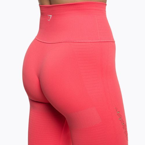 Dámské tréninkové legíny Gymshark Energy Seamless polka pink/white