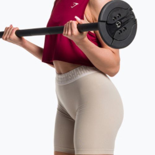 Dámské cyklistické tréninkové šortky Gymshark Fit pebble grey