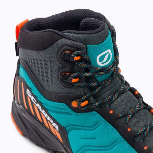 Pánské trekové boty SCARPA Rush TRK GTX pagoda/blue mango