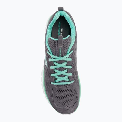 SKECHERS Graceful Get Connected dámské tréninkové boty charcoal/gray