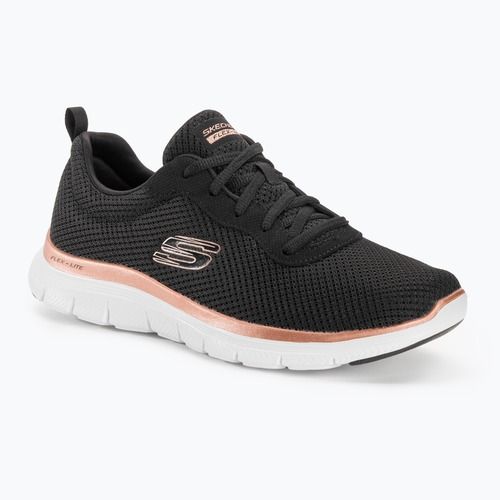 Dámská tréninková obuv SKECHERS Flex Appeal 4.0 Brilliant View black/rose gold