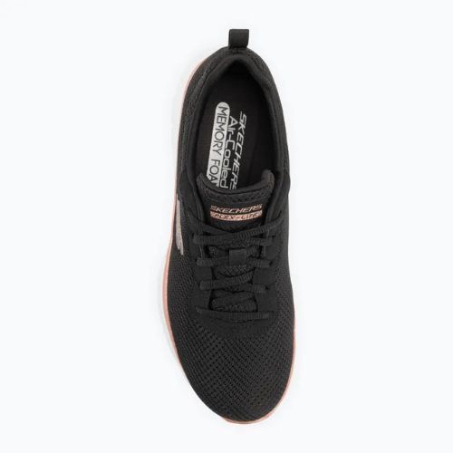 Dámská tréninková obuv SKECHERS Flex Appeal 4.0 Brilliant View black/rose gold