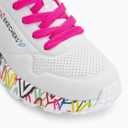 Dětské tenisky SKECHERS Uno Lite Lovely Luv white/multi