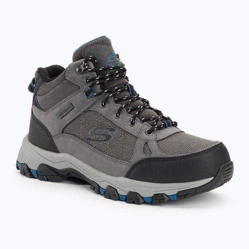 SKECHERS Selmen Melano šedá pánská treková obuv