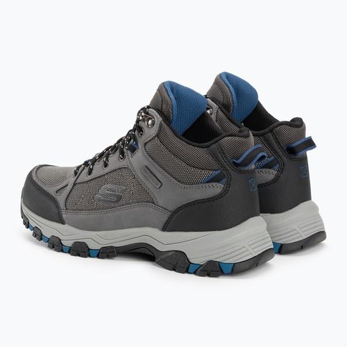 SKECHERS Selmen Melano šedá pánská treková obuv