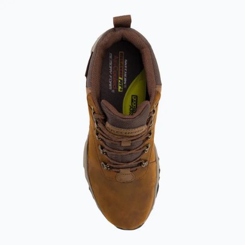 SKECHERS Terraform Renfrom pánské trekové boty tmavě hnědé