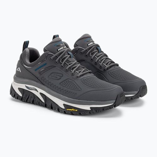 Pánská treková obuv SKECHERS Arch Fit Road Walker Recon charcoal