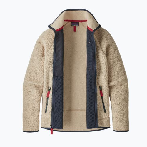 Pánská fleecová mikina Patagonia Retro Pile el cap khaki barvy