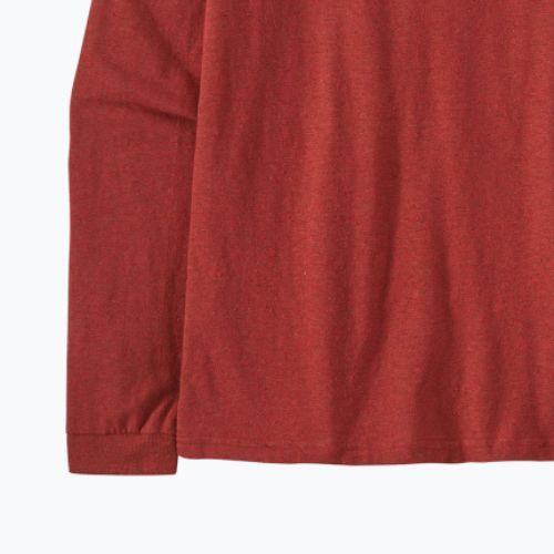 Dámské trekingové tričko Patagonia P-6 Logo Responsibili-Tee LS burl red
