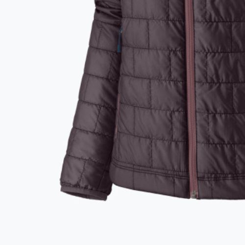 Dámská zateplená bunda Patagonia Nano Puff Hoody obsidian plum