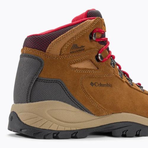 Columbia Newton Ridge Plus WP Amped losí/horská červená dámská treková obuv