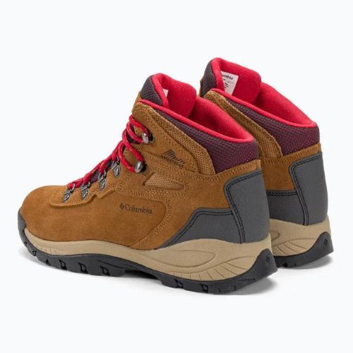 Columbia Newton Ridge Plus WP Amped losí/horská červená dámská treková obuv