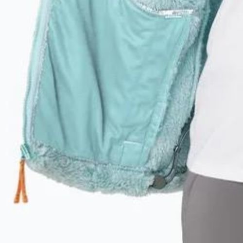 Columbia Boundless Discovery Sherpa dámská trekingová mikina aqua haze/sunset peach