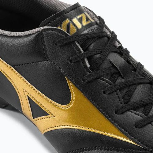 Mizuno Morelia II Club MD pánské kopačky black/gold/dark shadow