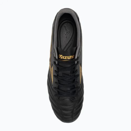 Pánské kopačky Mizuno Morelia Neo IV Pro MD black/gold/black