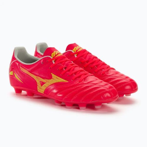 Mizuno Morelia Neo IV Pro MD pánské kopačky flery coral2/ bolt2/ flery coral2