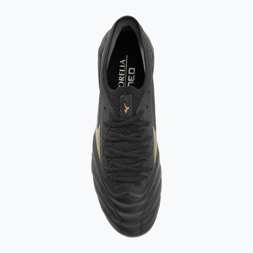 Mizuno Morelia Neo IV Beta Elite MD pánské kopačky black/gold/black