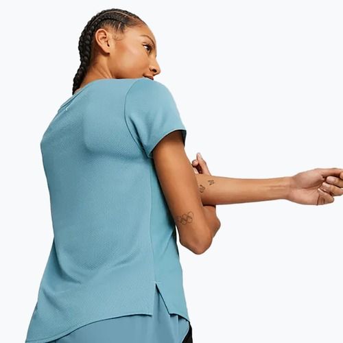 Dámské tréninkové tričko PUMA Fit Logo Ultrabreathe bold blue/speed green