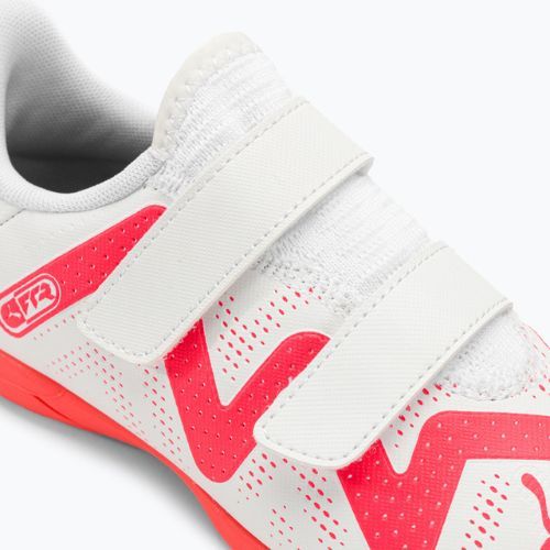 PUMA Future Play IT V Jr dětské kopačky puma white/fire orchid