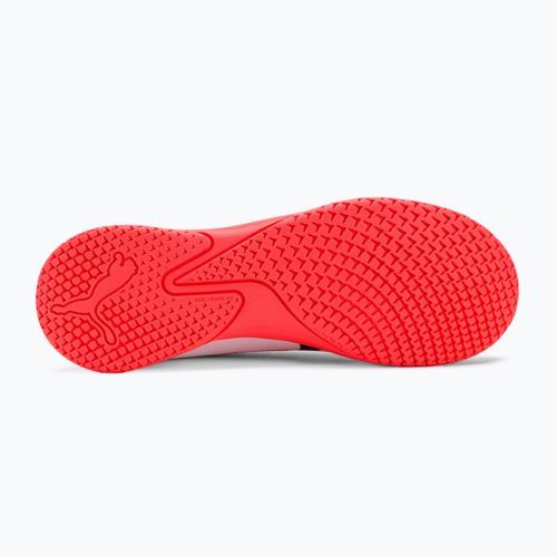 Dětské kopačky PUMA Ultra Play IT Jr puma white/puma black/fire orchid
