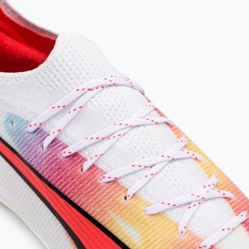 PUMA Ultra Ultimate FG/AG pánské kopačky puma white/pum black/fire orchid