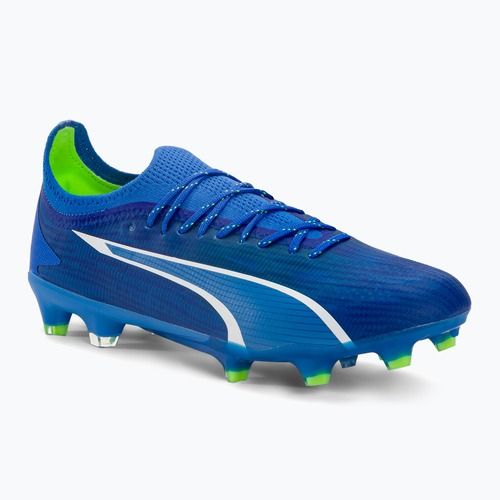PUMA Ultra Ultimate FG/AG pánské kopačky ultra blue/puma white/pro green