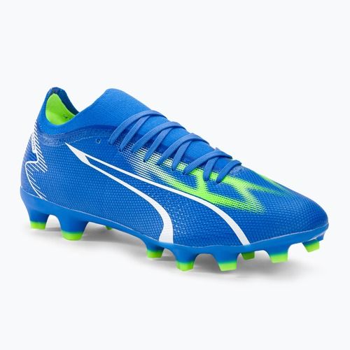 PUMA Ultra Match FG/AG pánské kopačky ultra blue/puma white/pro green