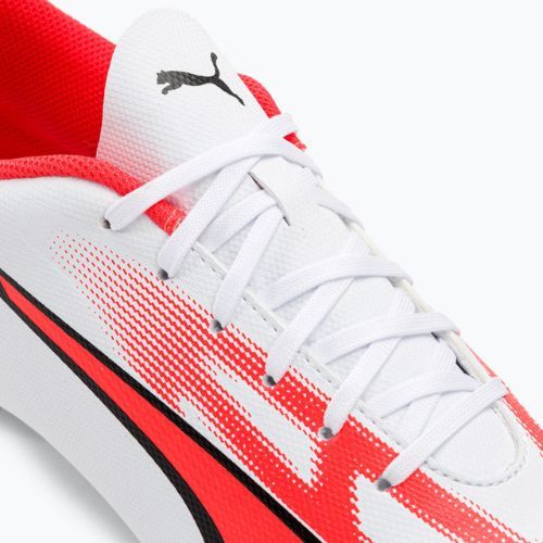 Pánské kopačky PUMA Ultra Play FG/AG puma white/puma black/fire orchid